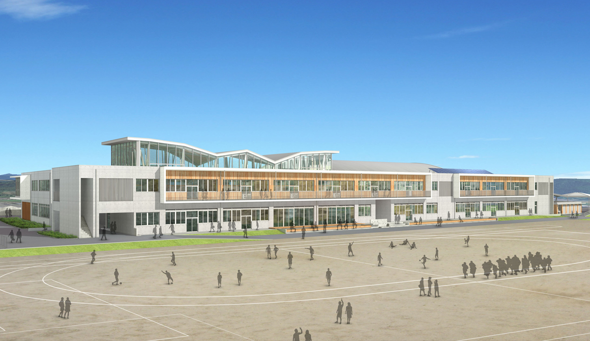 蔵王町統合中学校